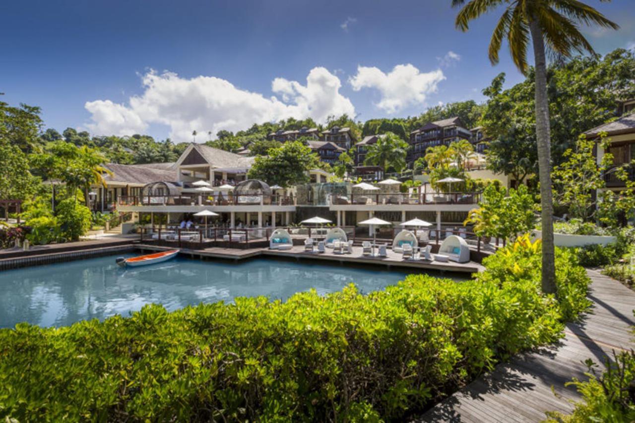 Superb Split Level Waterside Apt, Marigot Bay, St Lucia Wi Castries Exterior foto